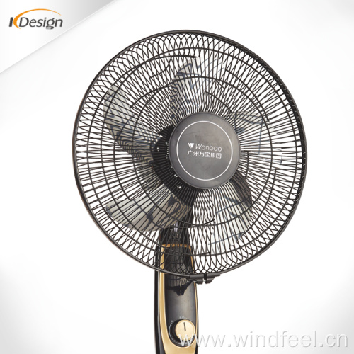 Black cheap powerful wind standing fan